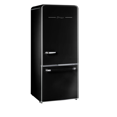 Classic Retro 30"" Frost-Free 17.7 cu. ft. Energy Star Certified Bottom Freezer Refrigerator -  Unique Appliances, UGP-510L B AC