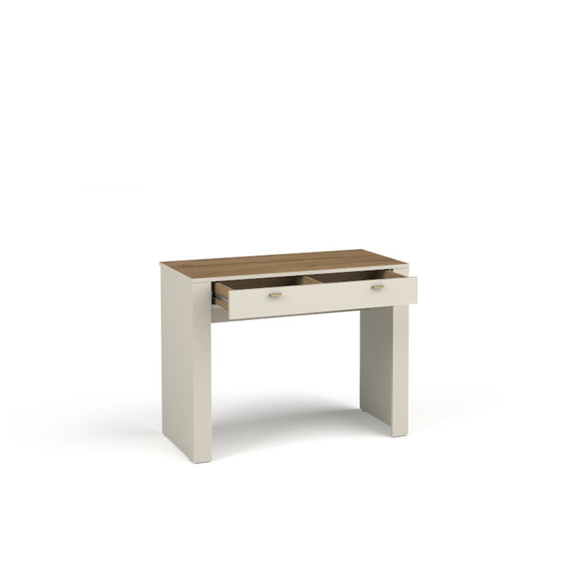 Olusola Dressing Table, Oak/Cashmere