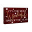 Wonderful Time Red - Print on Canvas-55924821-55924814