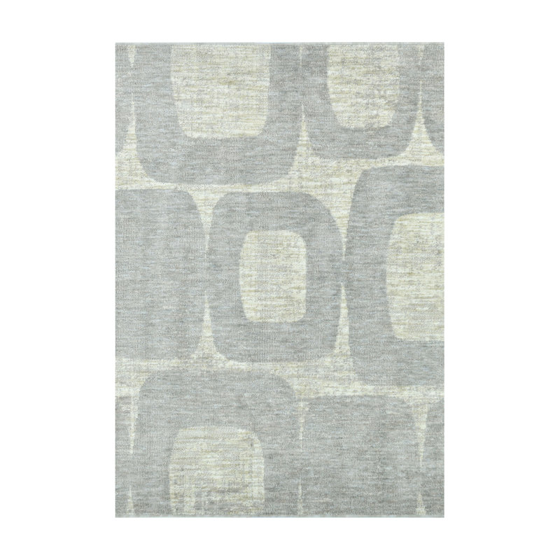 Wold Soft Geometric Modern Plush Washable Area Rug – Coda Collection, Rectangle 7'10" x 9'10"