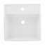 Lavabo de salle de bain mural carré 16,5 po Pur