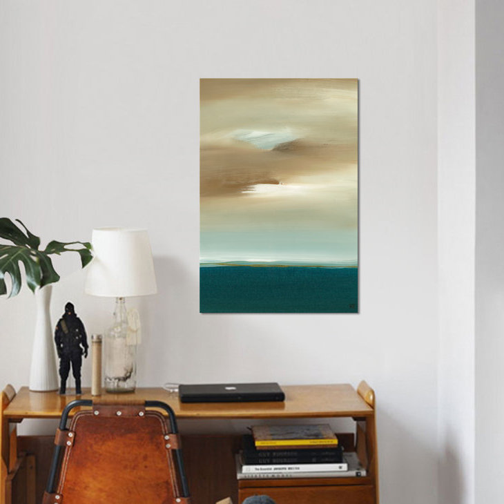 «August» par Kelsey Hochstatter - Estampe numérique sur toile tendue avec châssis, H 26 po x l 18 po x P 1,5 po, Pas de tapis