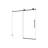 5476 Frameless One Fixed And One Shifted Shower Door, 70Mm 304 Stainless Steel Large Pulleys With Adjustable Soft Closing Function-120178827