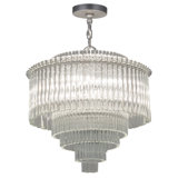 Marquee 8 - Light Glass Chandelier