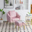 Fauteuil d'appoint avec repose-pieds-446476391