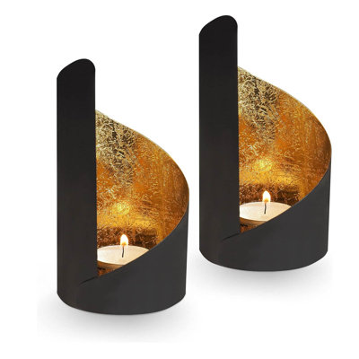 2 Piece Metal Tabletop Pillar Set