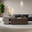 Table basse carrée de style luxueux-1503575093