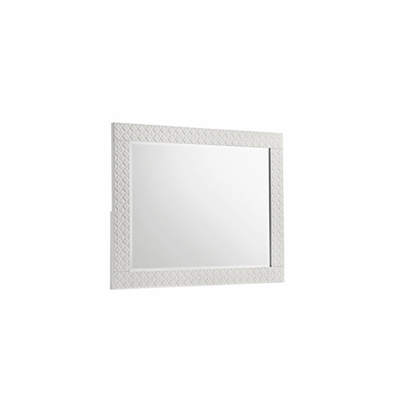Miroir d'intérieur, miroir de style moderne, miroir rectangulaire pour chambre à coucher