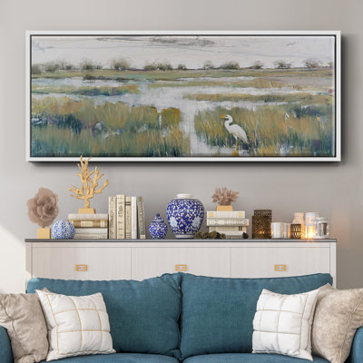 Marshland View VI - Toile encadrée