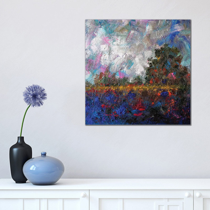 Landscape III 1 Piece Wrapped Canvas Painting, 45.72 cm H x 45.72 cm W x 3.175 cm D
