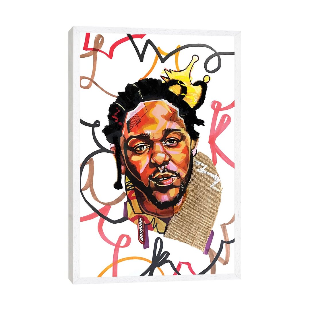 Leinwandbild Kendrick Lamar von Domonique Brown