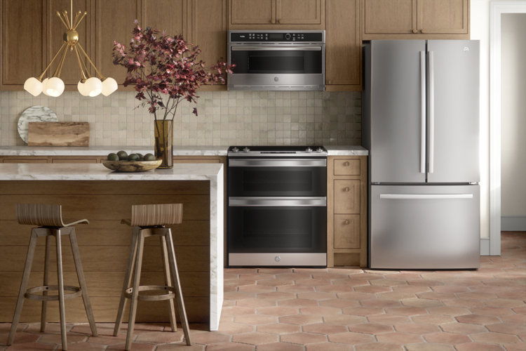 kitchen with stainless steel appliances
