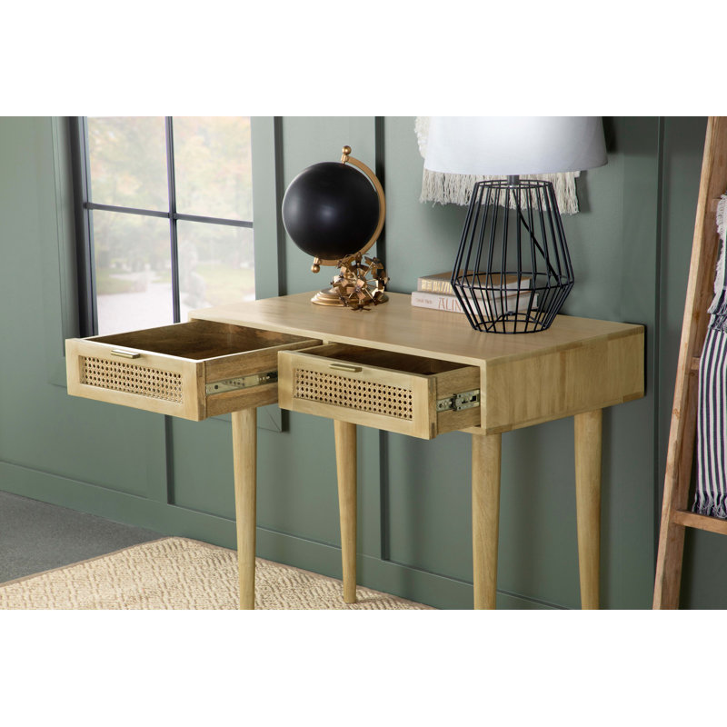 Console d'appoint 2 tiroirs Demetres