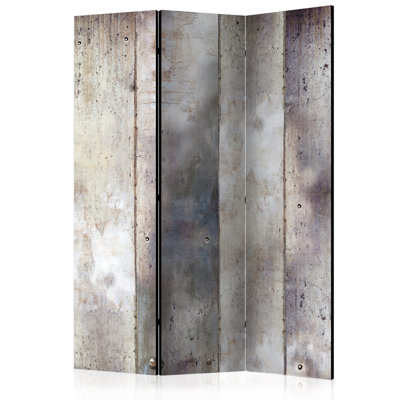 Glenton 135cm W x 172cm H 3 - Panel Solid Wood Folding Room Divider