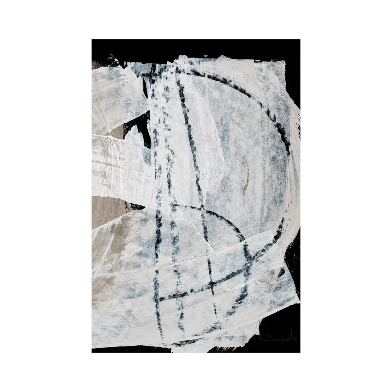 Ater 1 by Dan Hobday - Print on Canvas, 30.48cm H x 20.32cm W x 1.91cm D, Wrapped Canvas