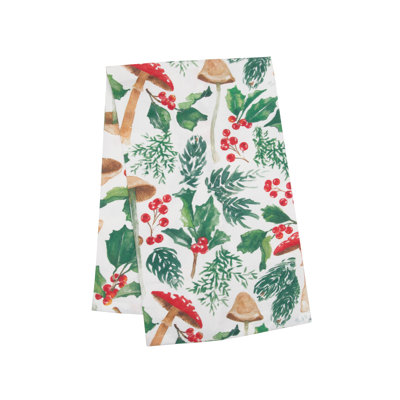 Serviette champignon champignon