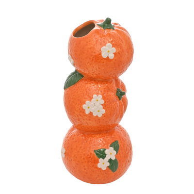 Orange Table Vase