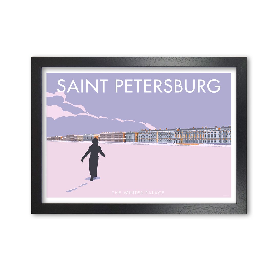 Poster Saint Petersburg von Stephen Millership