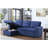 Upholstered Pull out Sectional Sofa with Chaise