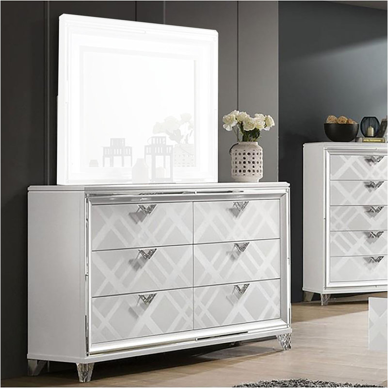 Commode 6 tiroirs Berl