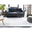 Tapis ivoire / bleu fait à la main Rowe-1340199148