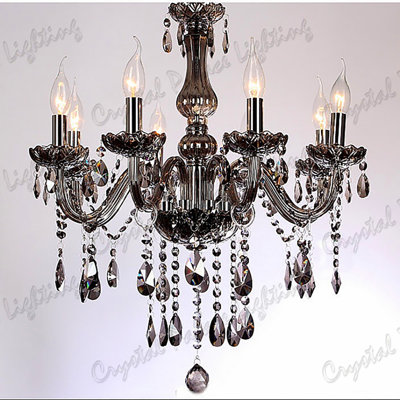 Kiska 8 - Light Candle Style Chandelier