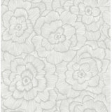 Periwinkle Floral Wallpaper Roll