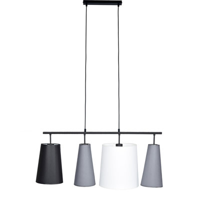 Pedro 4 - Light Black Kitchen Island Pendant