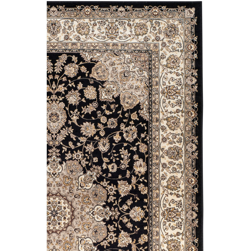 Tapis en viscose Carolus, Rectangle 6 pi 7 po x 9 pi 6 po