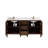 72'' Double Bathroom Vanity with Quartz Top-89857435