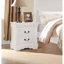 Table de chevet 2 tiroirs, table de bout, table d'appoint Wan -1542896781