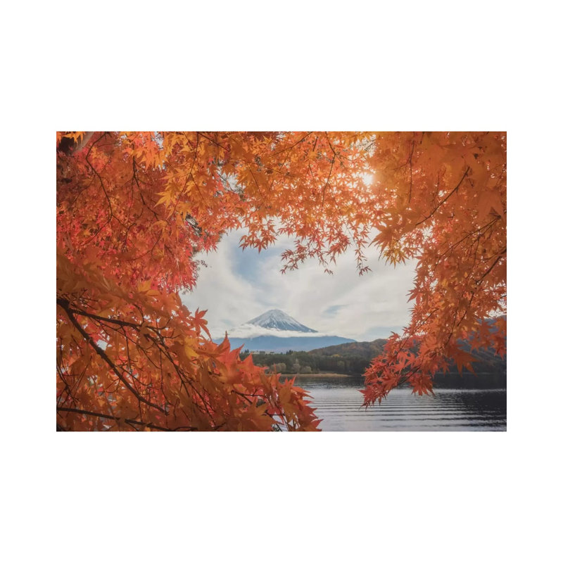 Autumn In Japan XXI by Daniel Kordan - Wrapped Canvas Print, 101.6 cm H x 66.04 cm W x 1.91 cm D