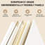 Meuble-lavabo de salle de bain, comptoir en résine de pierre, tiroirs spacieux, meuble-lavabo blanc brillant 36 po, avec lavabo et fermeture en douceur