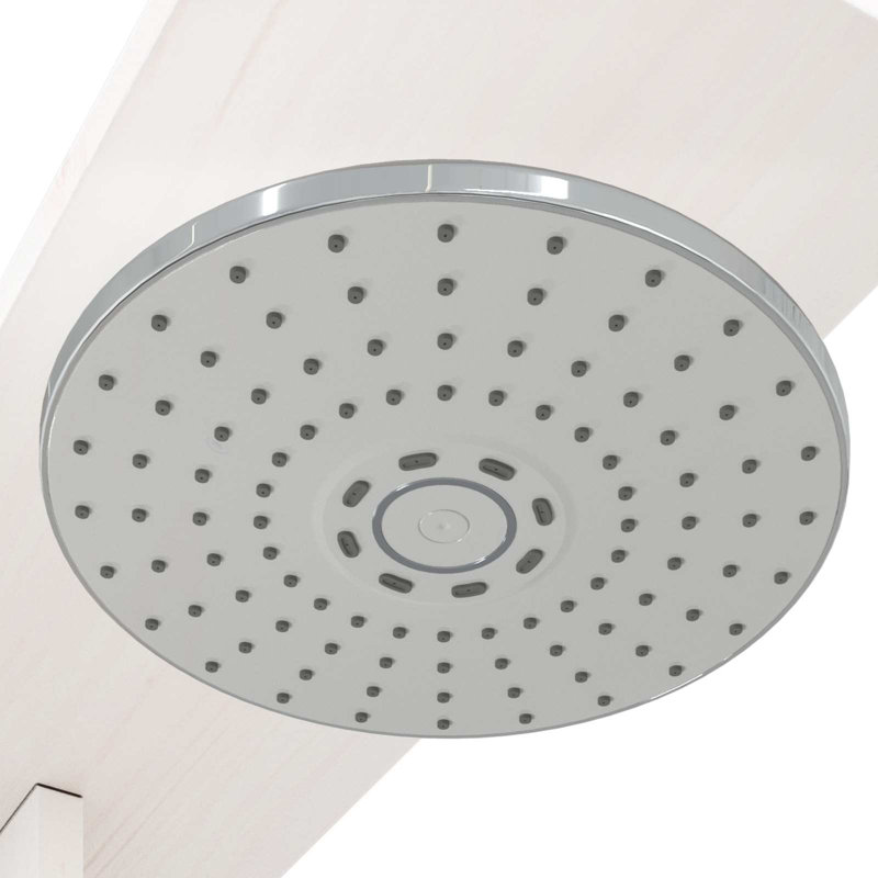 Outdoor Shower and Footwash Spout, White Oak