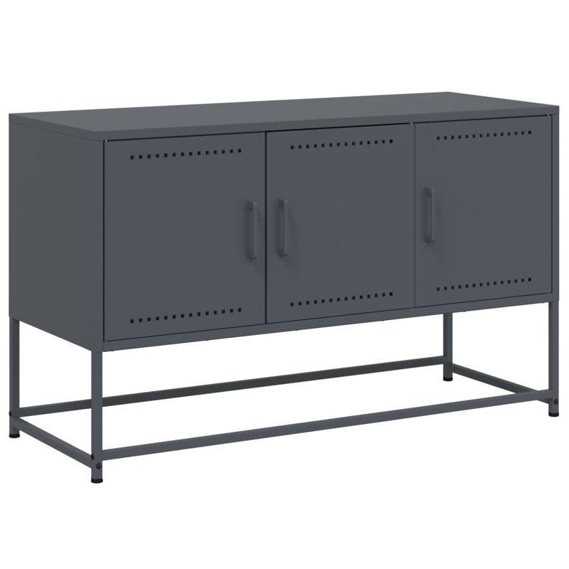 No_Yes_No_No_No TV Stand, Anthracite, 100.5cm