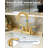 2-handle Bathroom Faucet with Drain Assembly-80871100
