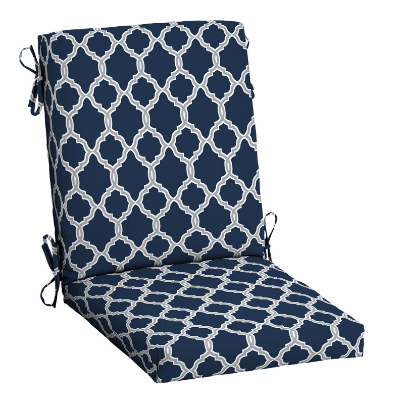 Coussin 1 pièce ARDEN, Polyester bleu clair / mélange de polyester