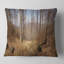 Forest Scenery with Bare Trees - Forest Printed Pillow-29456709-29456713