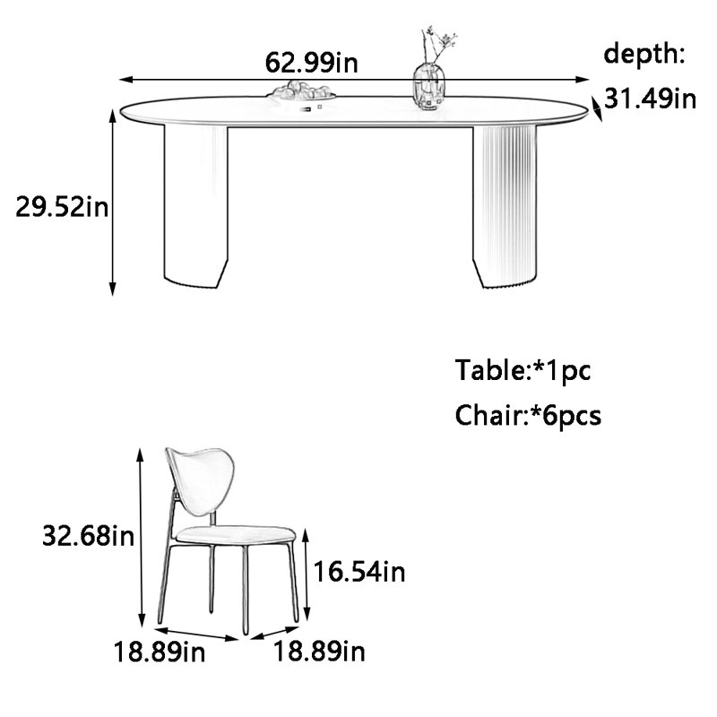 Colston, 29.52"H x 62.99"L x 31.49"W