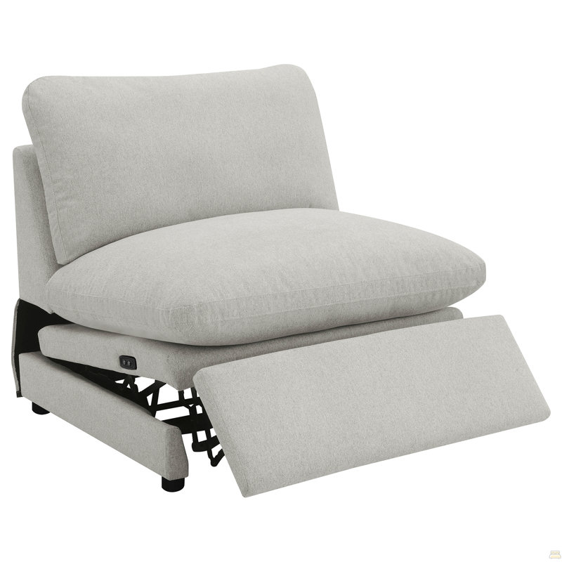 Canapé modulaire inclinable électrique 5 pièces Hollander