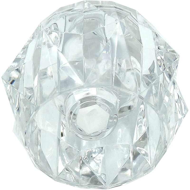 Clear Acrylic Tub and Shower Offset Handle Knob