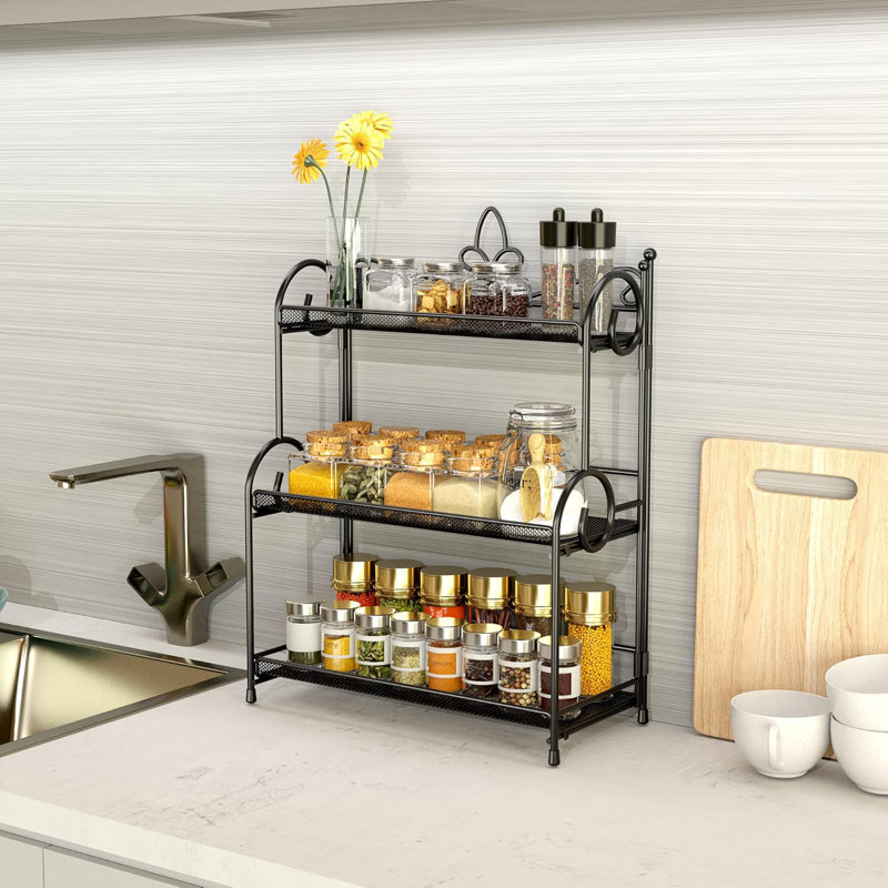 Three Layer Spice Rack Storage Container