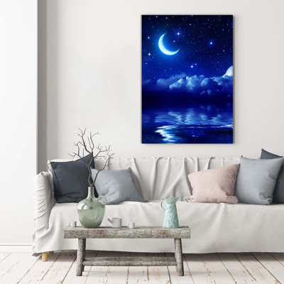 Sky At Night - Wrapped Canvas Print