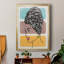 «Head Wrap II», toile encadrée de qualité supérieure - prête à être accrochée-319556152-319556158