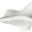 Sagebrook Home's Kelsi Quartz-Inspired 20" White Resin Tray - Perfect for Elegant Table Settings