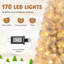 Arbre de Noël artificiel avec lumières DEL-2069691275