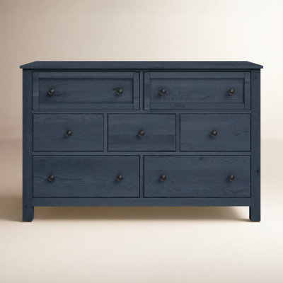 Lewin 60" Oak 7-Drawer Dresser