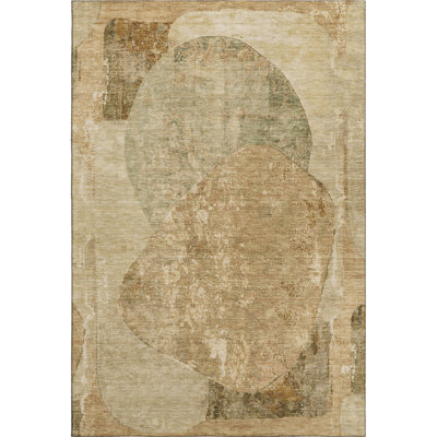 Premium Machine Washable Marasco AMF1635 Modern Rug