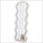 Flannel Full Length Wavy Floor Mirror For Bedroom And Living Room, Versatile Hanging Or Leaning Design-441376508