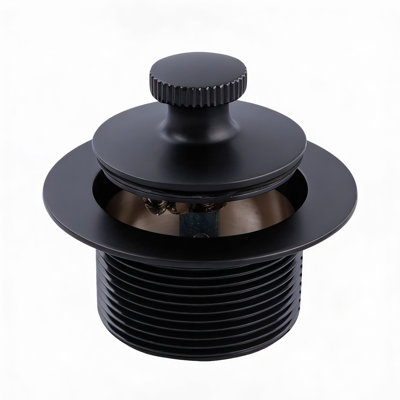 Bouchon de bonde SUPPLYGIANT Lift and Turn, ensemble de bonde 1-1 / 2, finition noir mat